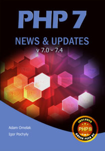 PHP 7 News & Updates v7.0 - 7.4 - Book cover