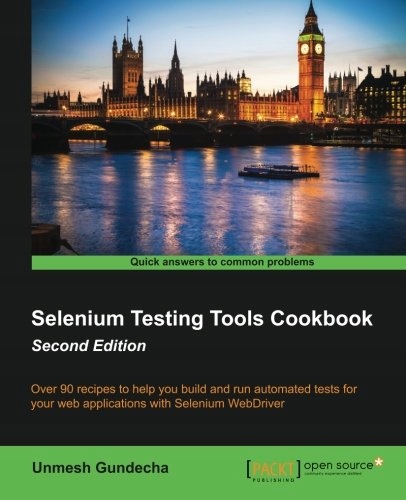 selenium testing tools cookbook cover